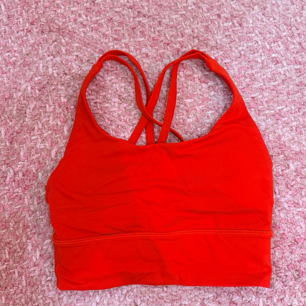 Lululemon Athletica Red Strappy Top